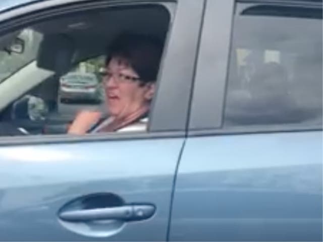 A Fremont, California, driver is caught on camera during a racist tirade.