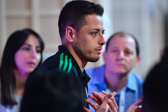 Javier Hernandez is unsure of his future after the arrival of Manuel Pellegrini at West Ham
