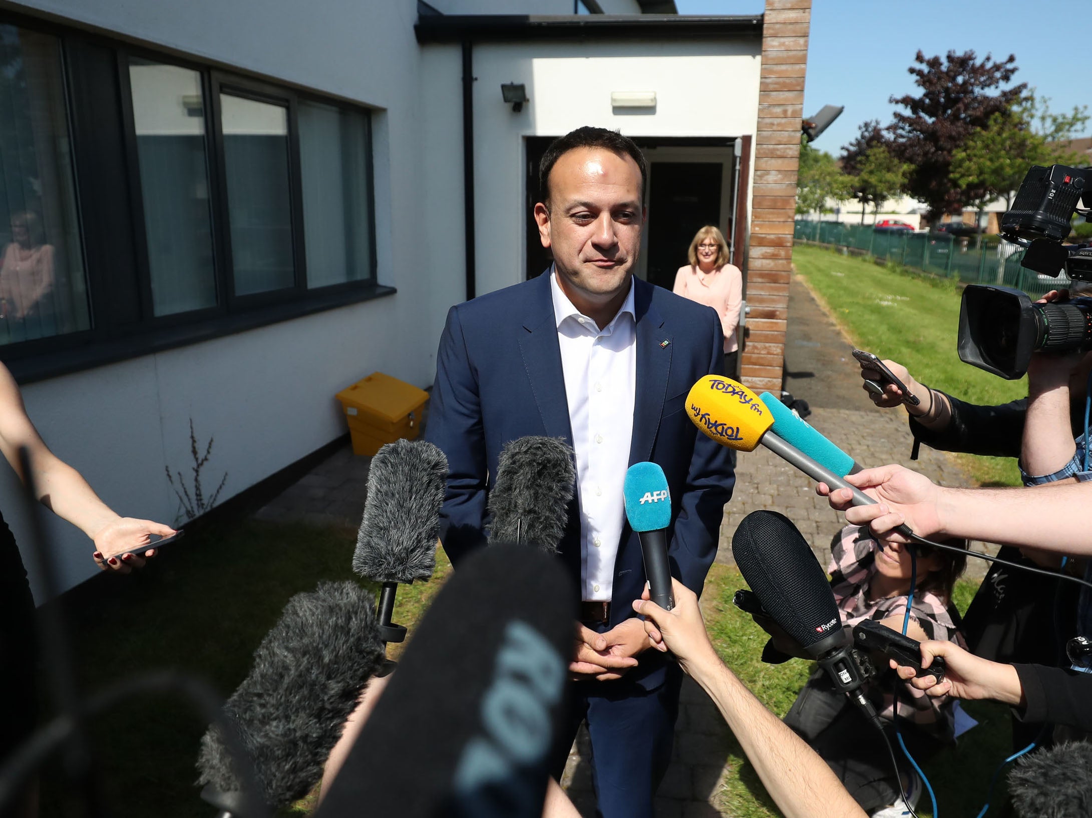'This has been a great exercise in democracy and the people have spoken,' Mr Varadkar said