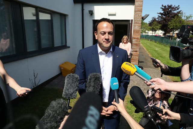 'This has been a great exercise in democracy and the people have spoken,' Mr Varadkar said