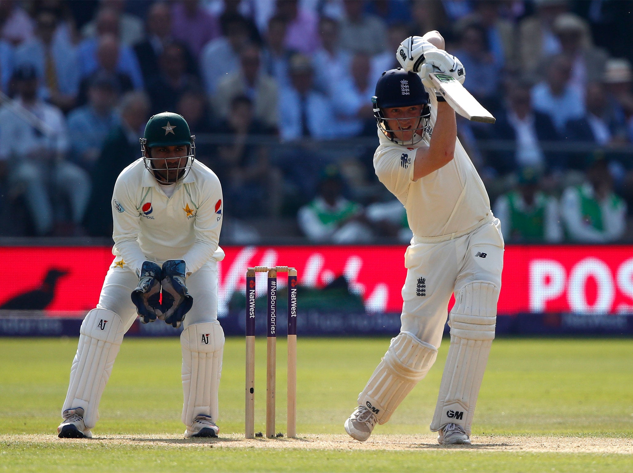 Dom Bess batted beautifully in the evening session