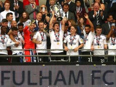 Fulham promoted to Premier League after clinging on to beat Villa