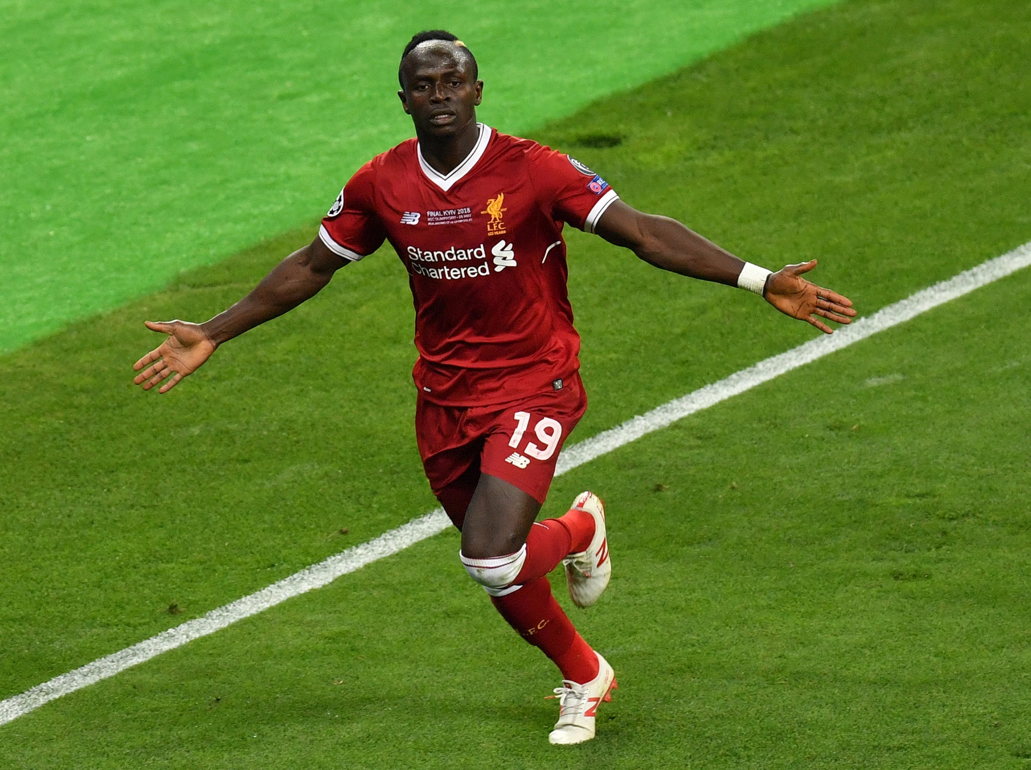 Sadio Mane scored an equaliser for Liverpool (Getty )