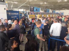 Thousands left stranded at Stansted as lightning strikes spark chaos