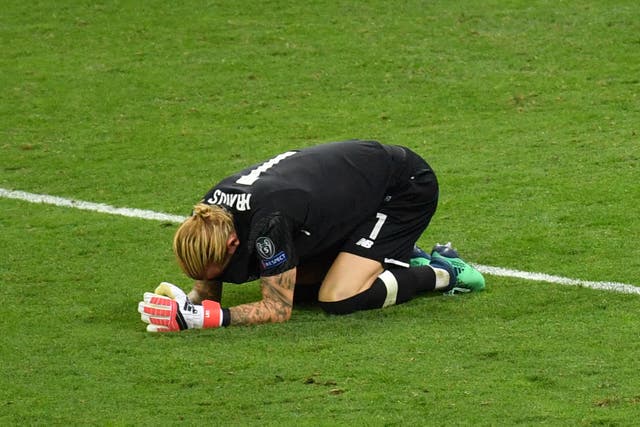 Karius was left to himself by his teammates after his two mistakes