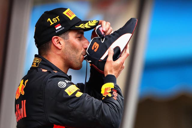 Ricciardo won his second race of the season