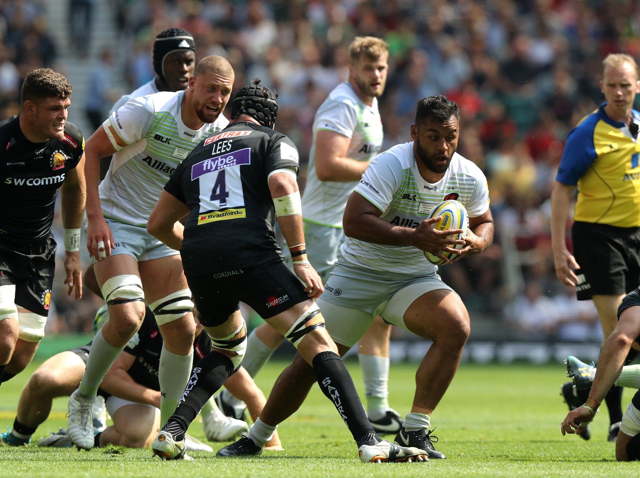 Billy Vunipola had a very good game (Getty )