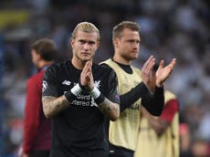 Mignolet reacts to Karius’ Champions League final nightmare