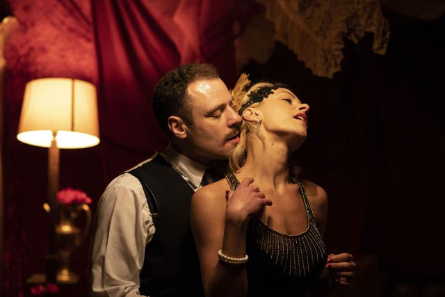 Sam Donnelly and Jessica Guise in 'The Great Gatsby'