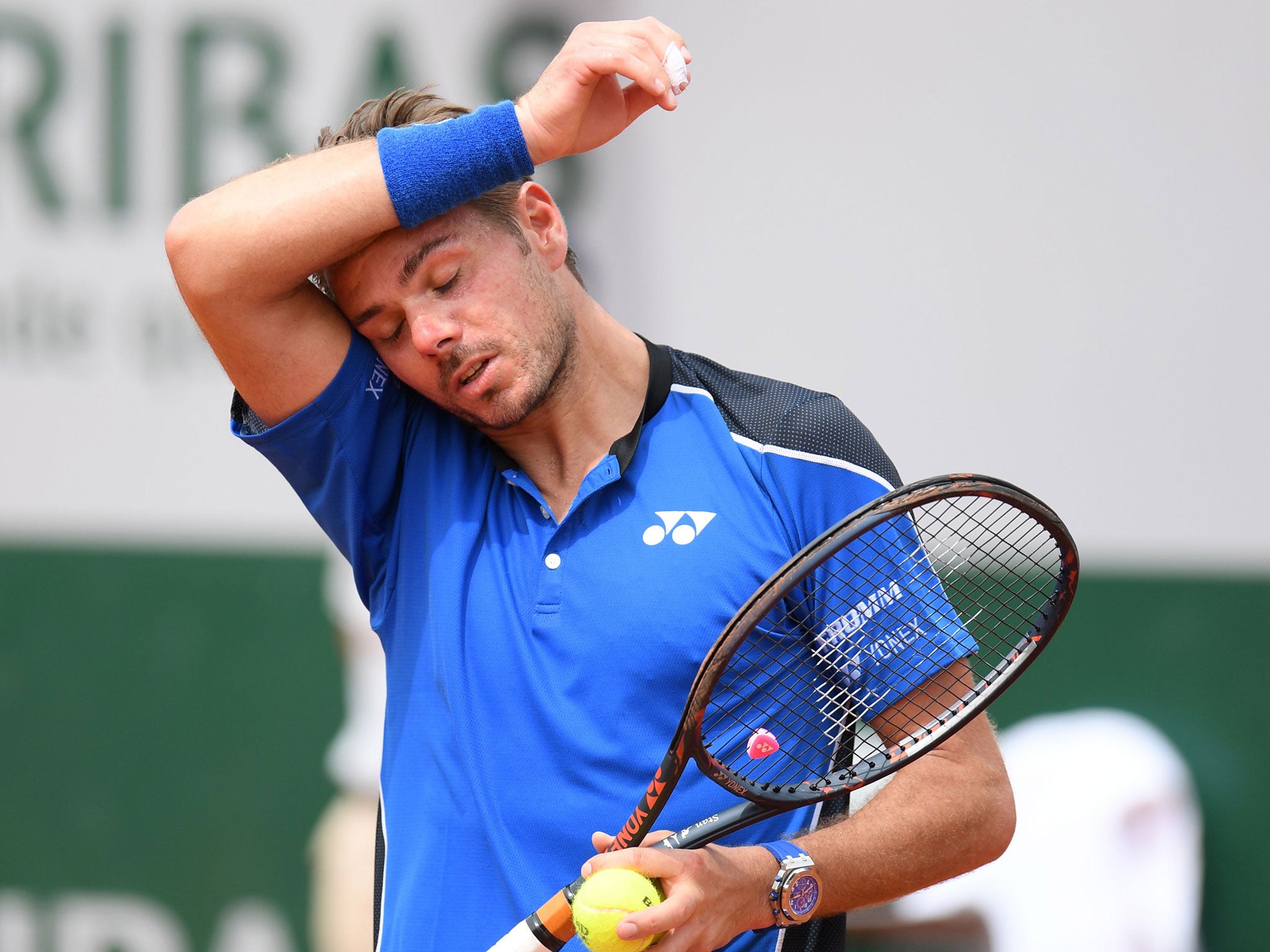 Wawrinka’s French Open campaign was brought to an early end