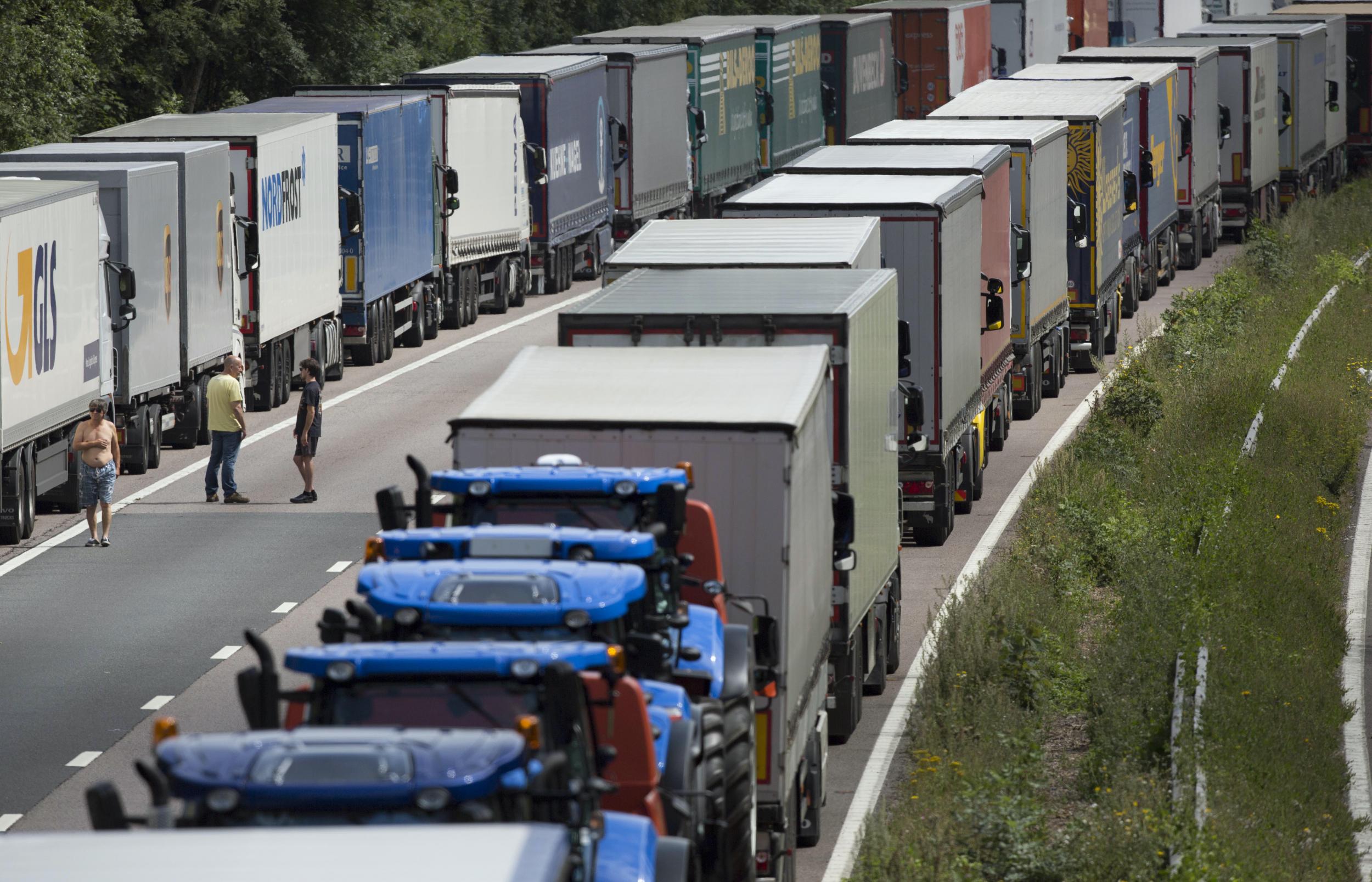 Manufacturers have warned the max fac option would lead to queues and delays at Dover-Calais