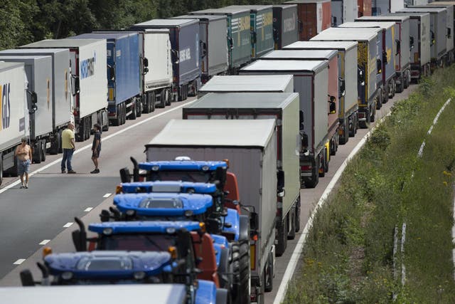 Manufacturers have warned the max fac option would lead to queues and delays at Dover-Calais