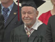 Veteran earns high school diploma 74 years after fighting in WWII
