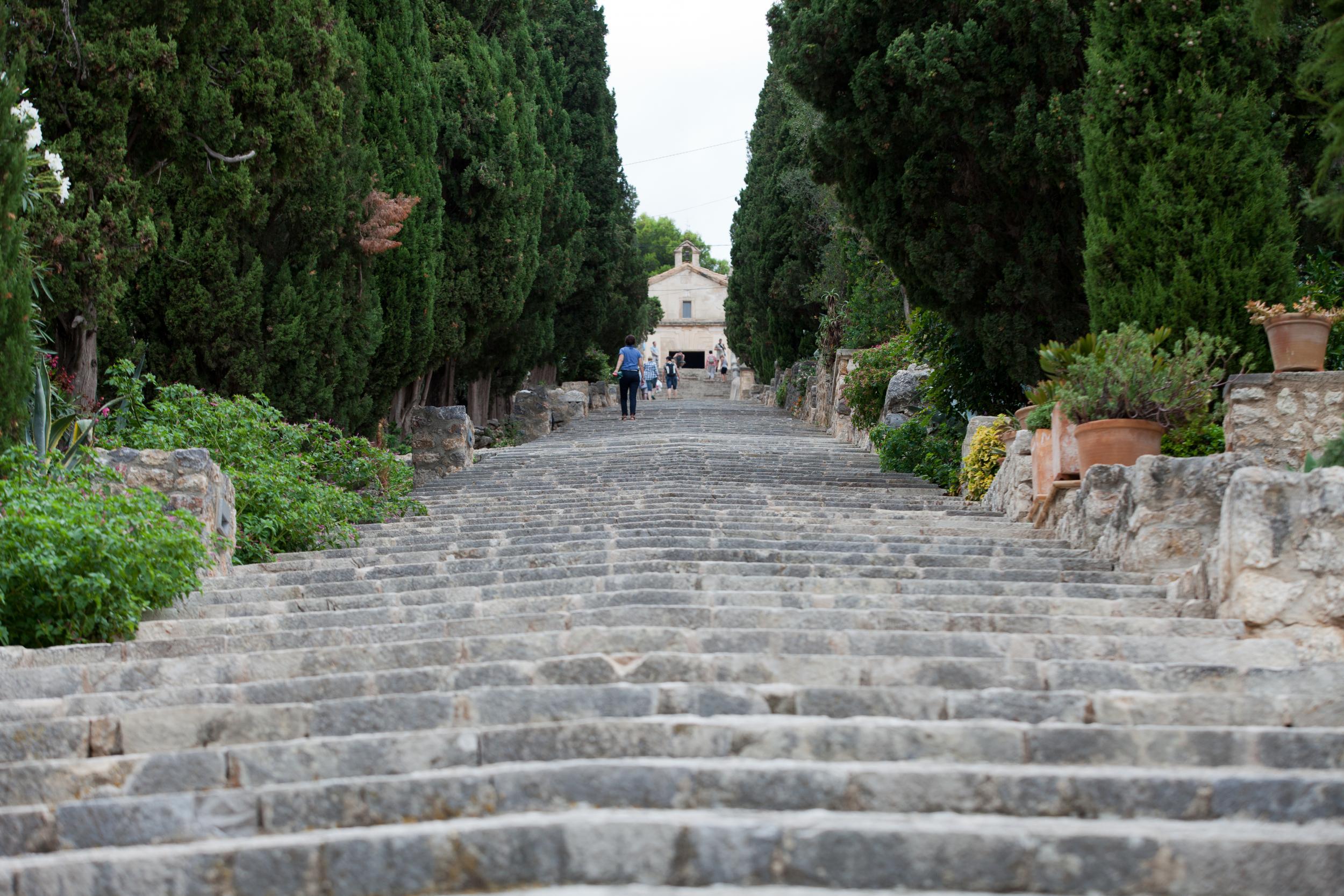 Calvari steps, Pollenca