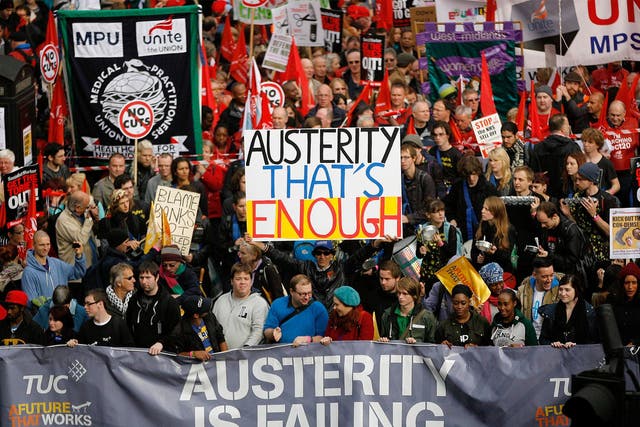 ‘Austerity is here to stay’ (Ge