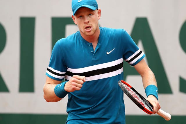 Edmund is safely through to the second round