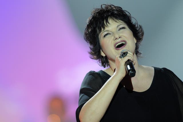 Maurane in 2010. The singer recorded many popular duets and also lent her services to social causes