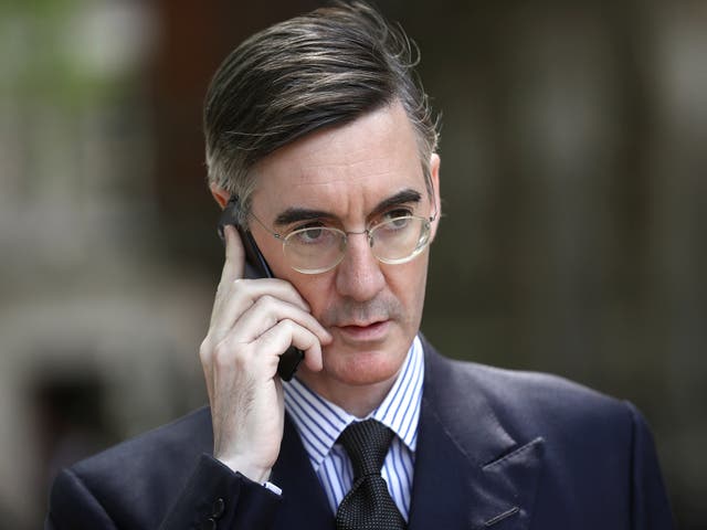 'I am trying to support the Prime Minister's position and to remind people that any implementation deal has to get through Parliament' said Mr Rees-Mogg