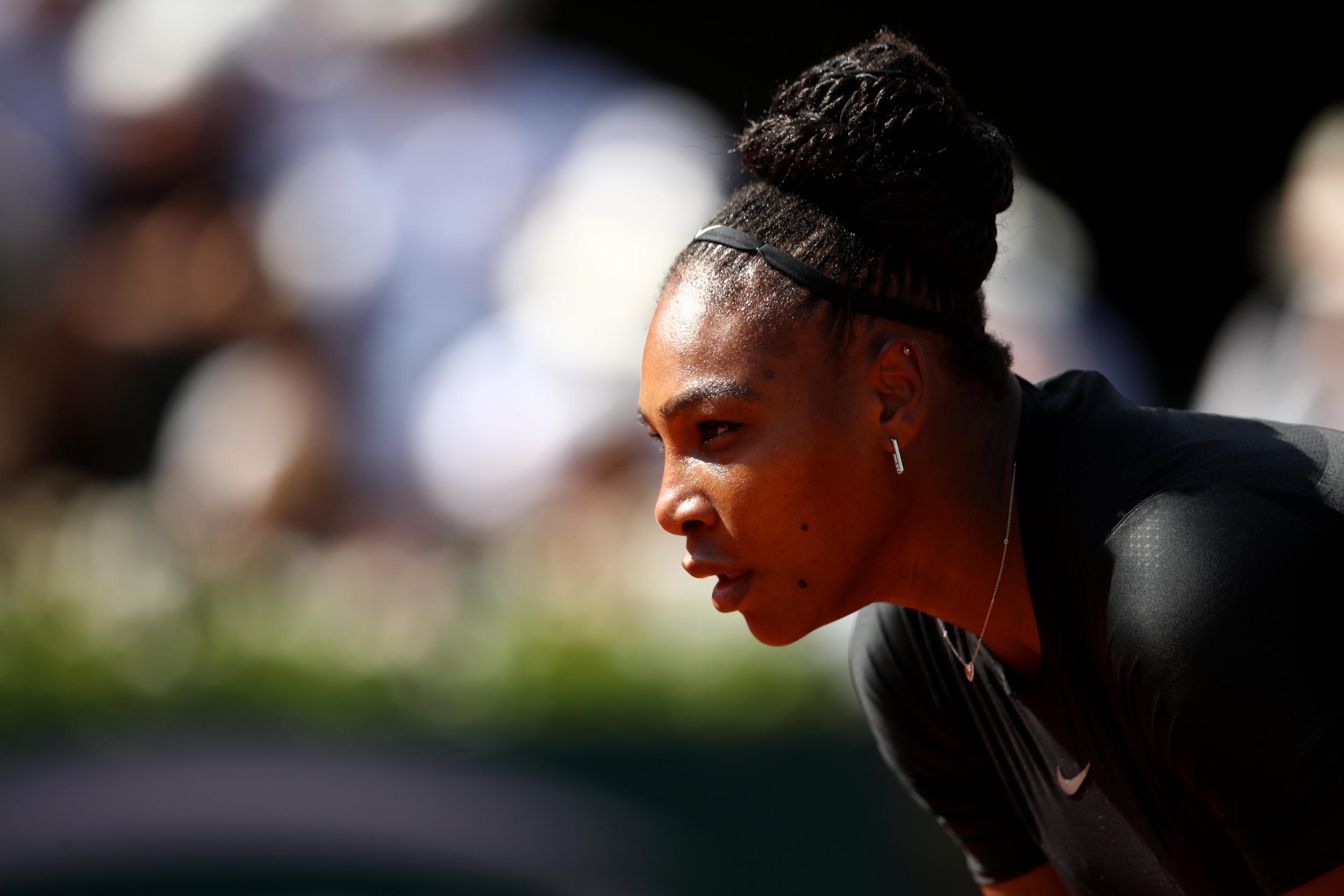 Serena Williams impressed on her return