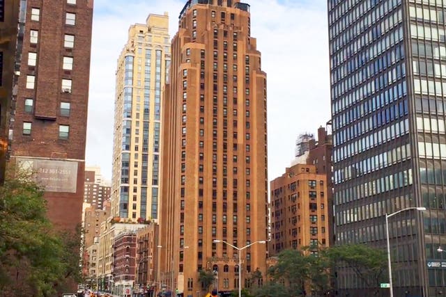Beekman Tower is a Art Deco landmark building in New York