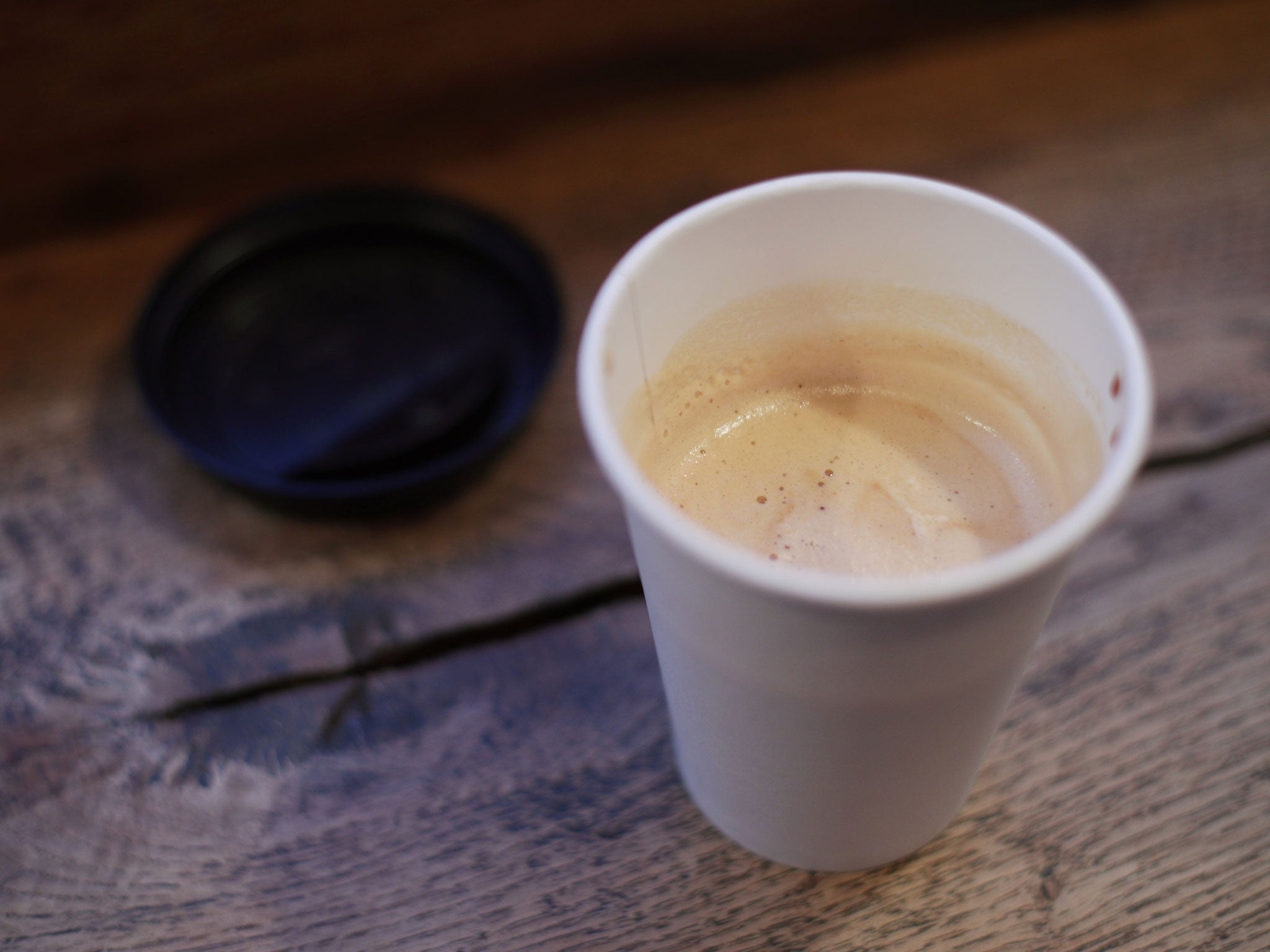 Hot drinks will be served in reusable ceramic mugs and staff have been encouraged to bring in their own mugs for takeaways