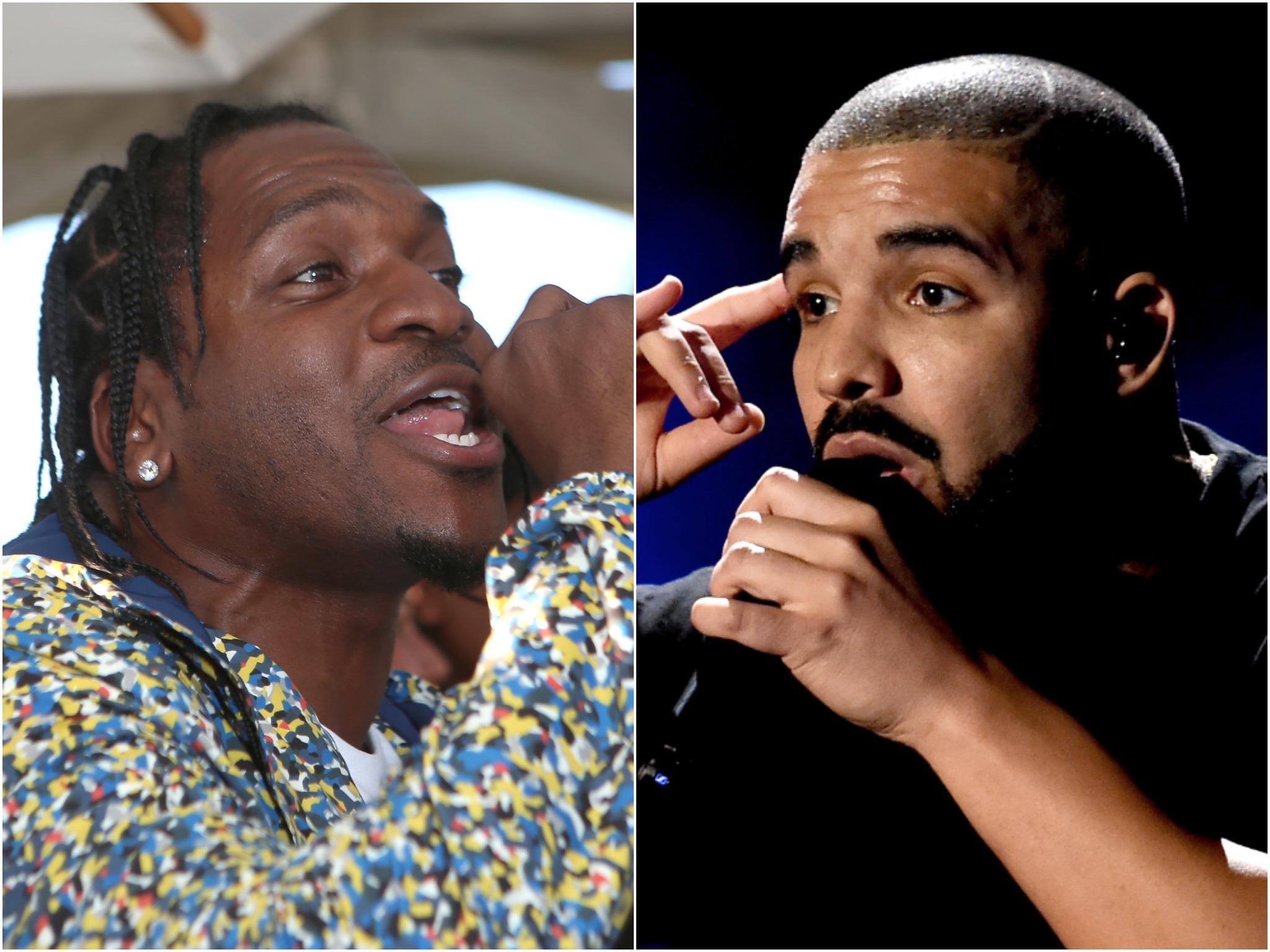 Drake Responds After Pusha T Shares Image Of Canadian Rapper In