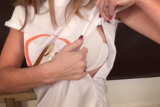 Woman launches ‘breastfeeding T-shirts’ with secret zips