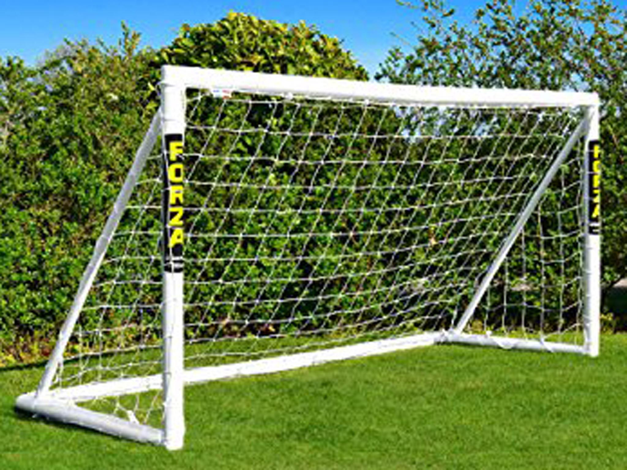 Outdoor Garden Portable Football Quick Set Up Goal Soccer Goalpost Play Net UK 