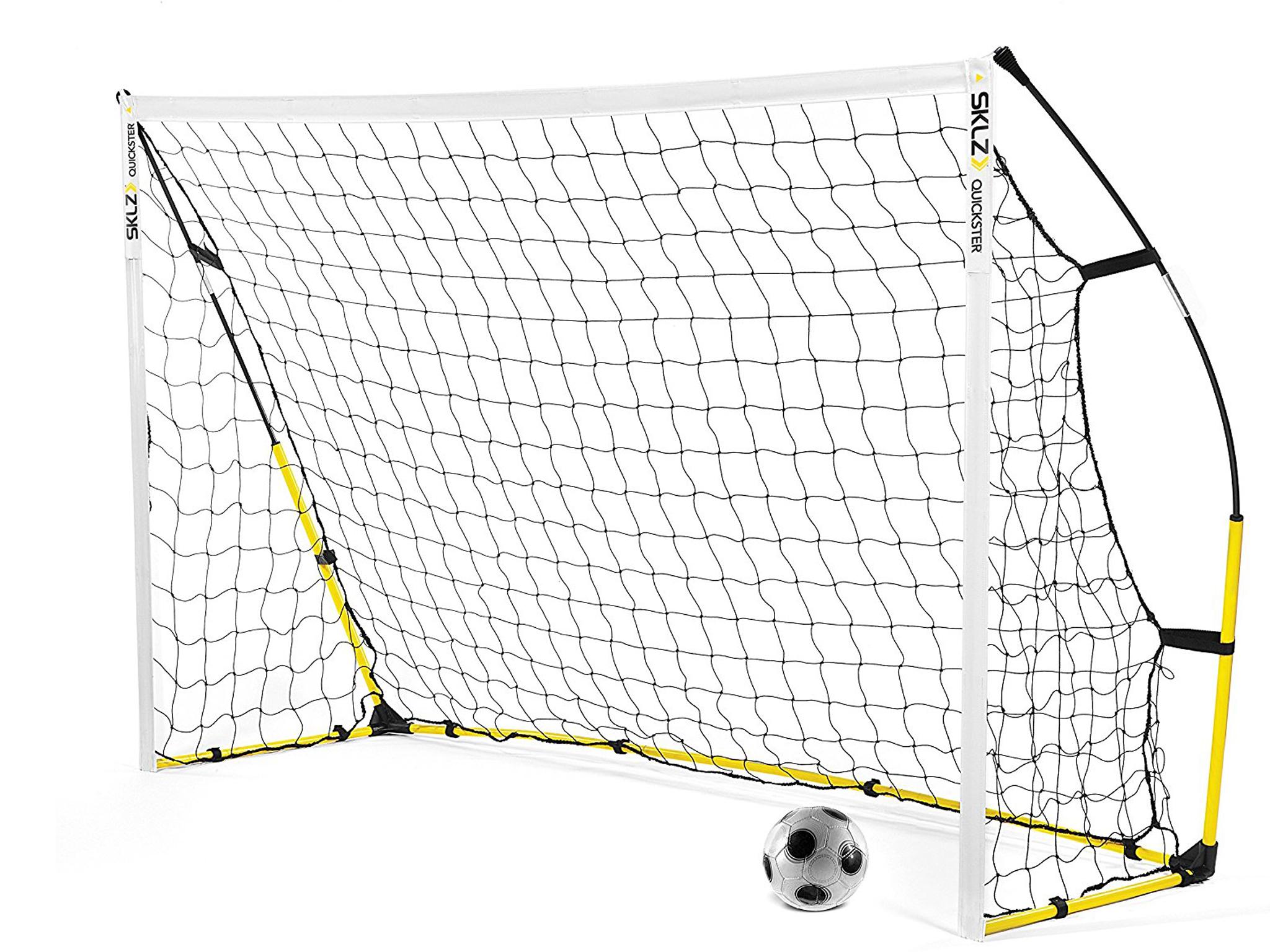 Kids Football Goal Posts with Net Portable Striker Goal Training Toys 4 Sizes 
