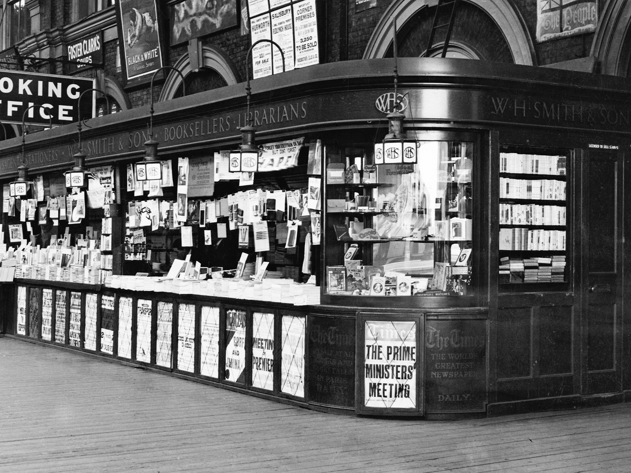 WHSmith was founded in London in 1792