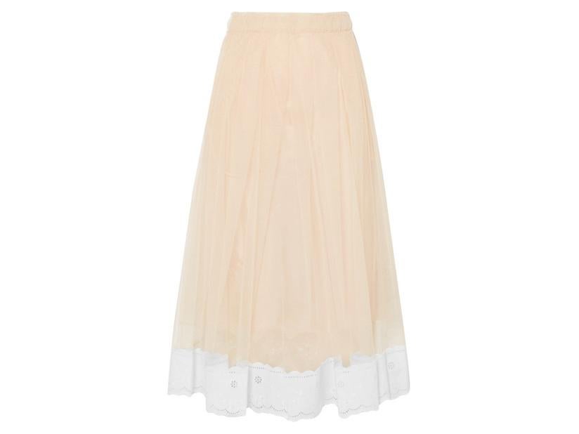 Simone Rocha, Lace-Trimmed Pleated Tulle Midi Skirt, £625, Net-a-Porter