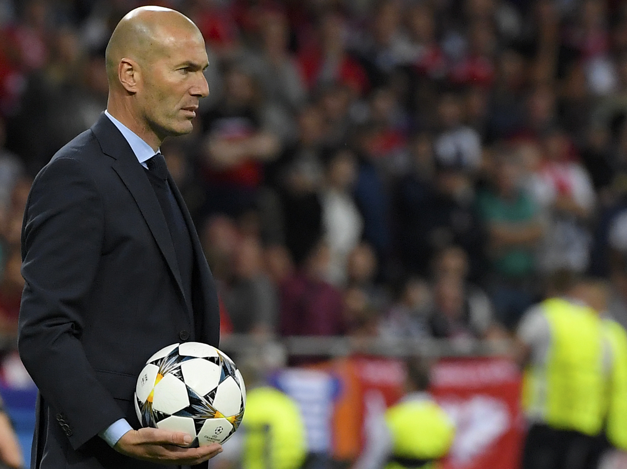 Zidane left Real Madrid after two and a half years and has been out of work since