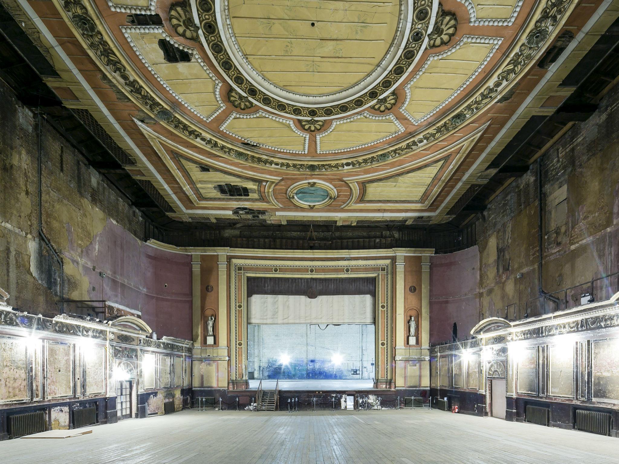 The Victorian theatre at Alexandra Palace is currently in the middle of renovation, but will host a Prom