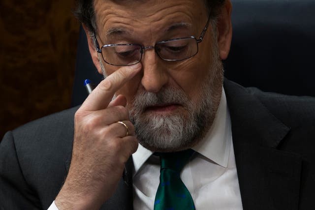 Spain's prime minister Mariano appears likely to lose a vote of no confidence.