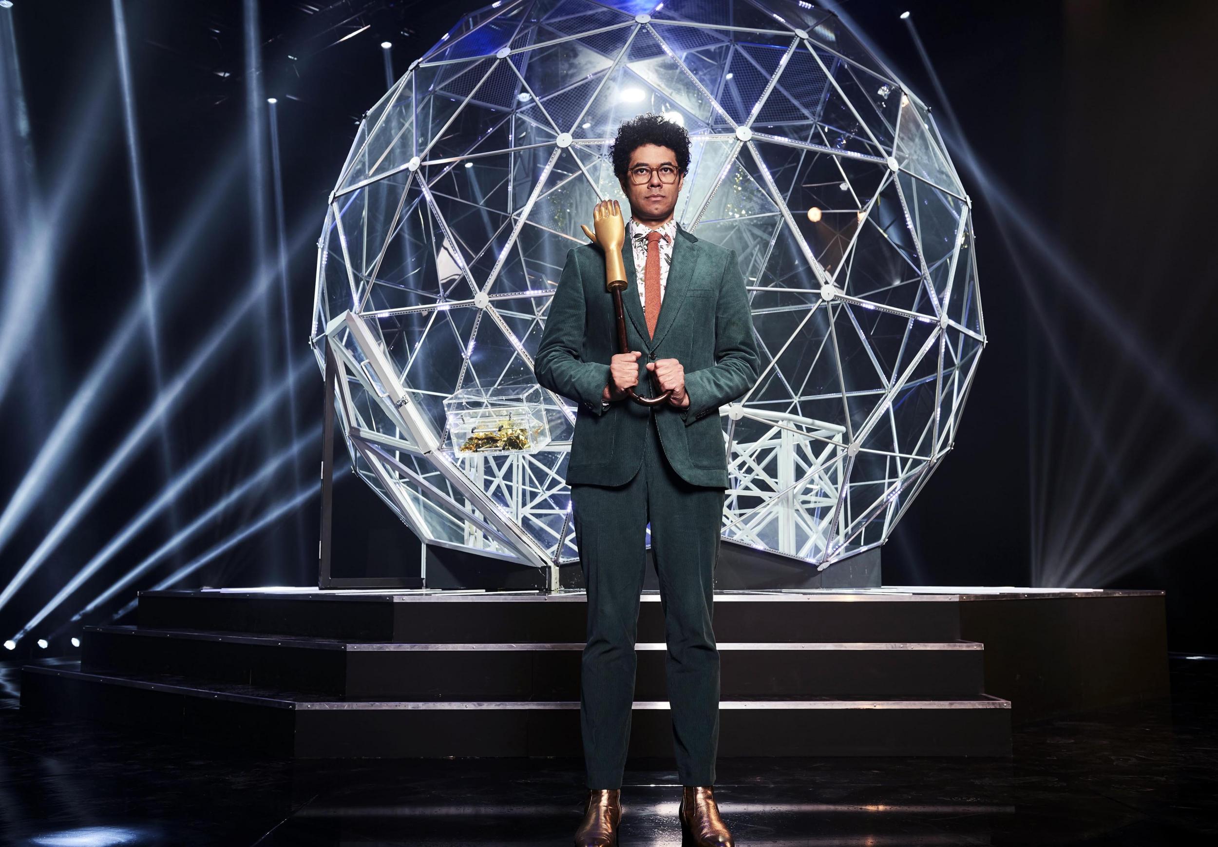 Richard Ayoade is somewhat wasted on ‘The Crystal Maze Celebrity Special’