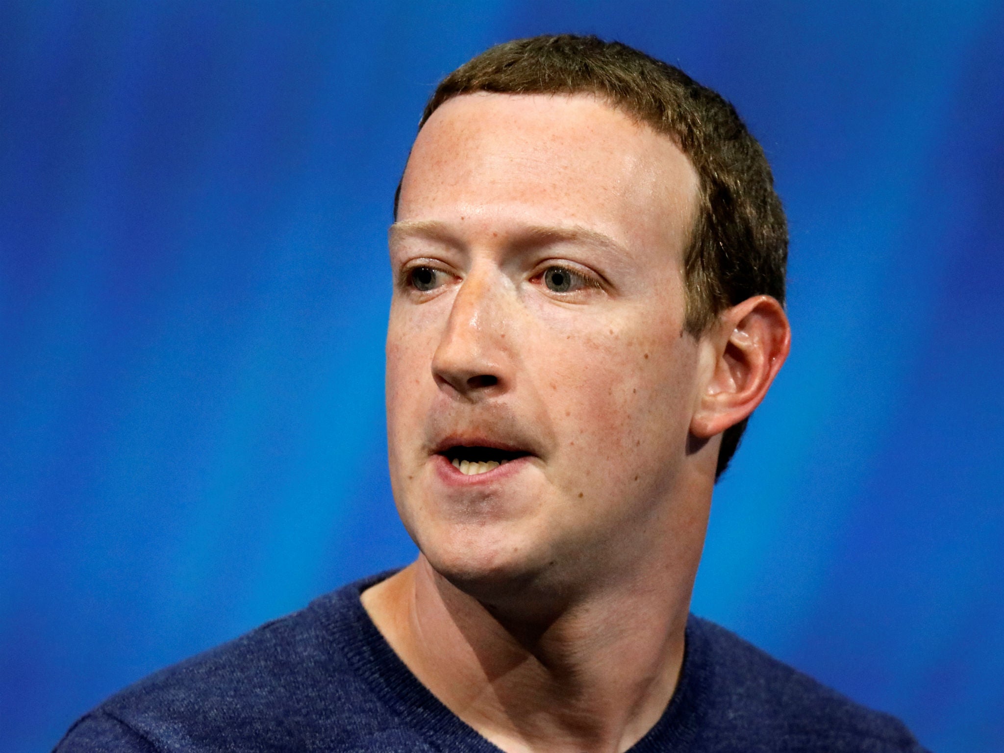 Facebook founder and CEO Mark Zuckerberg told shareholders that the business was thriving