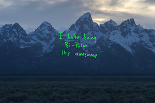 Cover art for Kanye West's new album 'Ye'