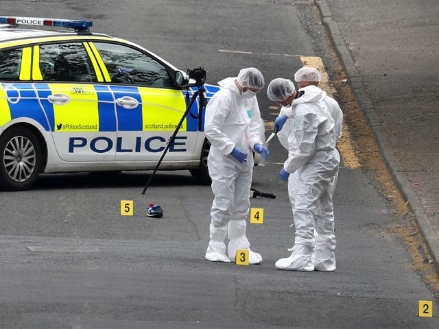 Police were called to a house in Brisbane Street in south London on Thursday 