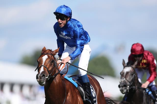 16-1 shot Masar caused an upset in Derby