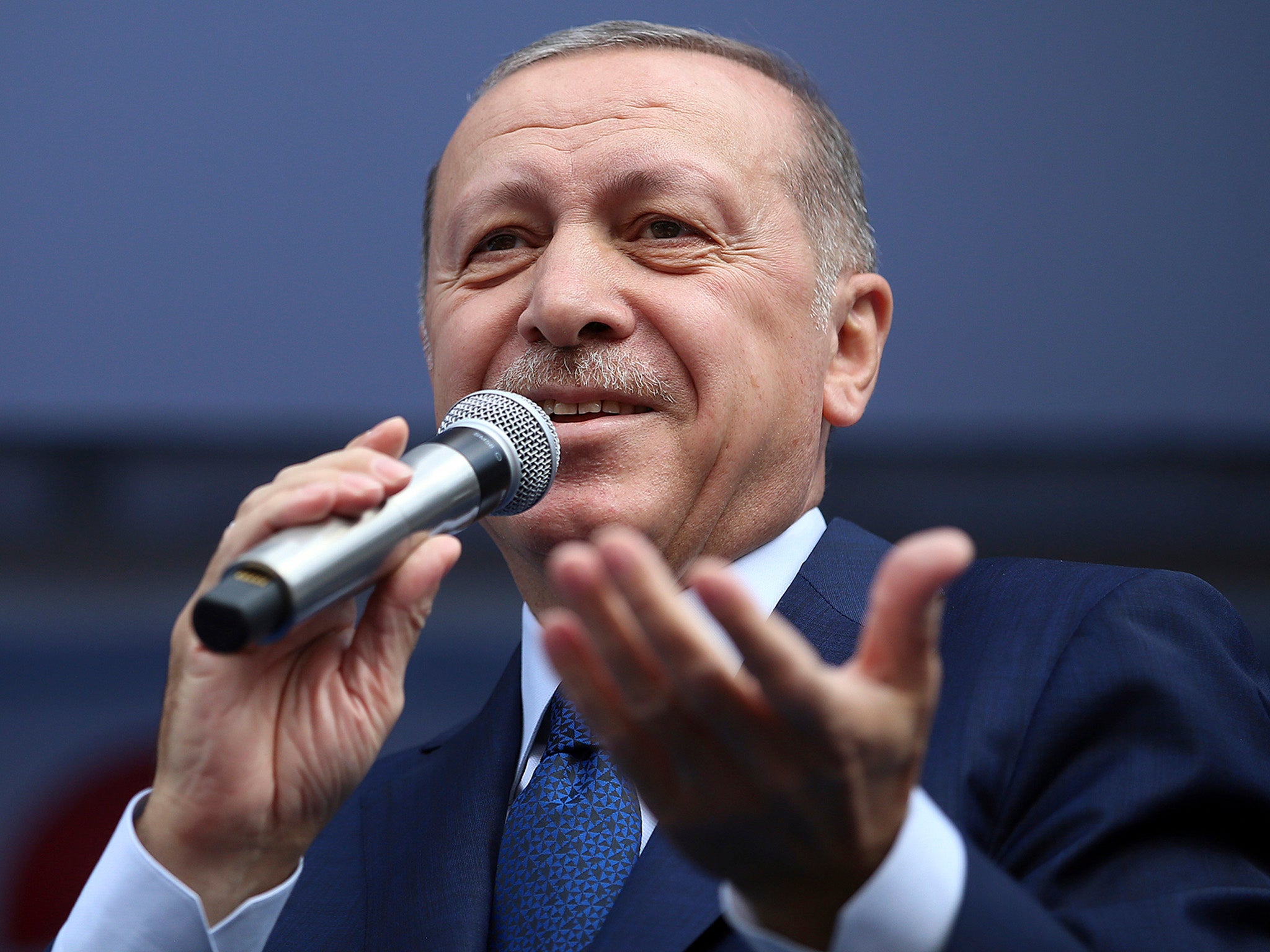 ‘That business is finished. That does not exist anymore,’ Erdogan said on Friday