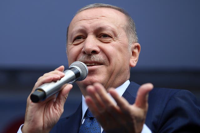 ‘That business is finished. That does not exist anymore,’ Erdogan said on Friday