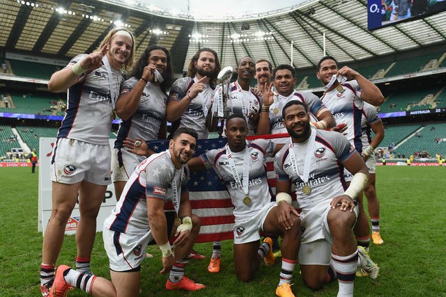 The United States will host the Sevens World Cup three years after winning their first tournament