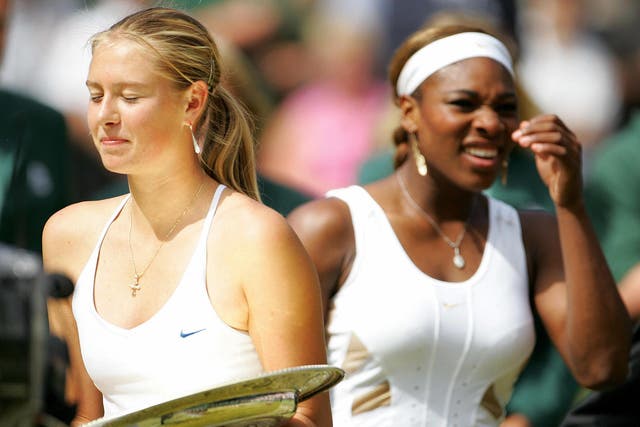 Williams responded to Sharapova’s account of the 2004 Wimbledon final