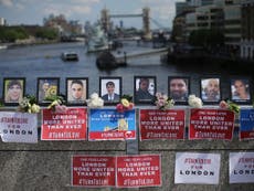 Memorial held for anniversary of London Bridge attack