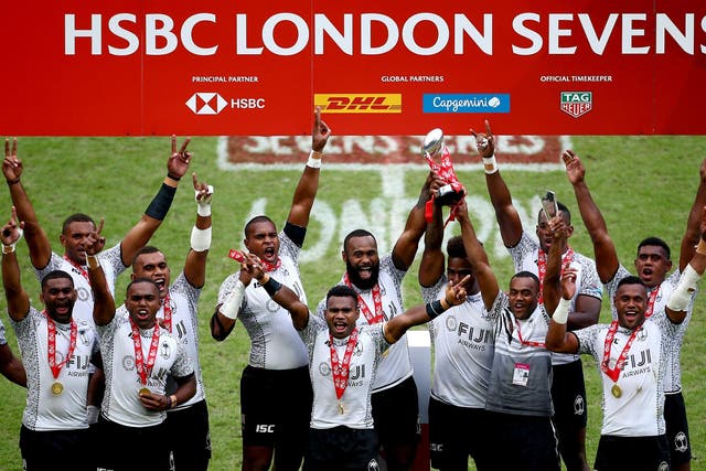 Fiji won the London Sevens at Twickenham
