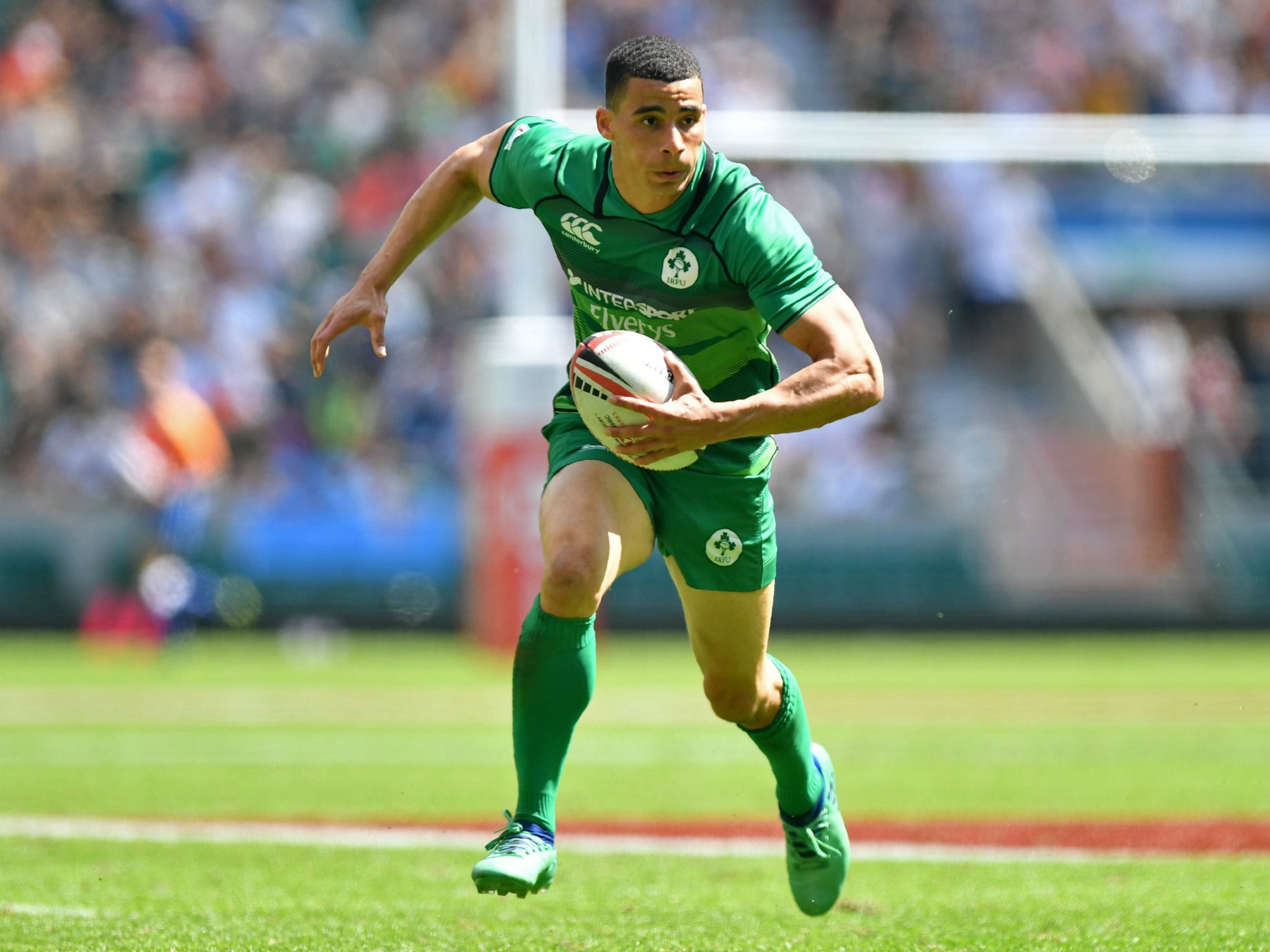 Ireland's Jordan Conway scored eight tries in London including a hat-trick in the bronze final against England