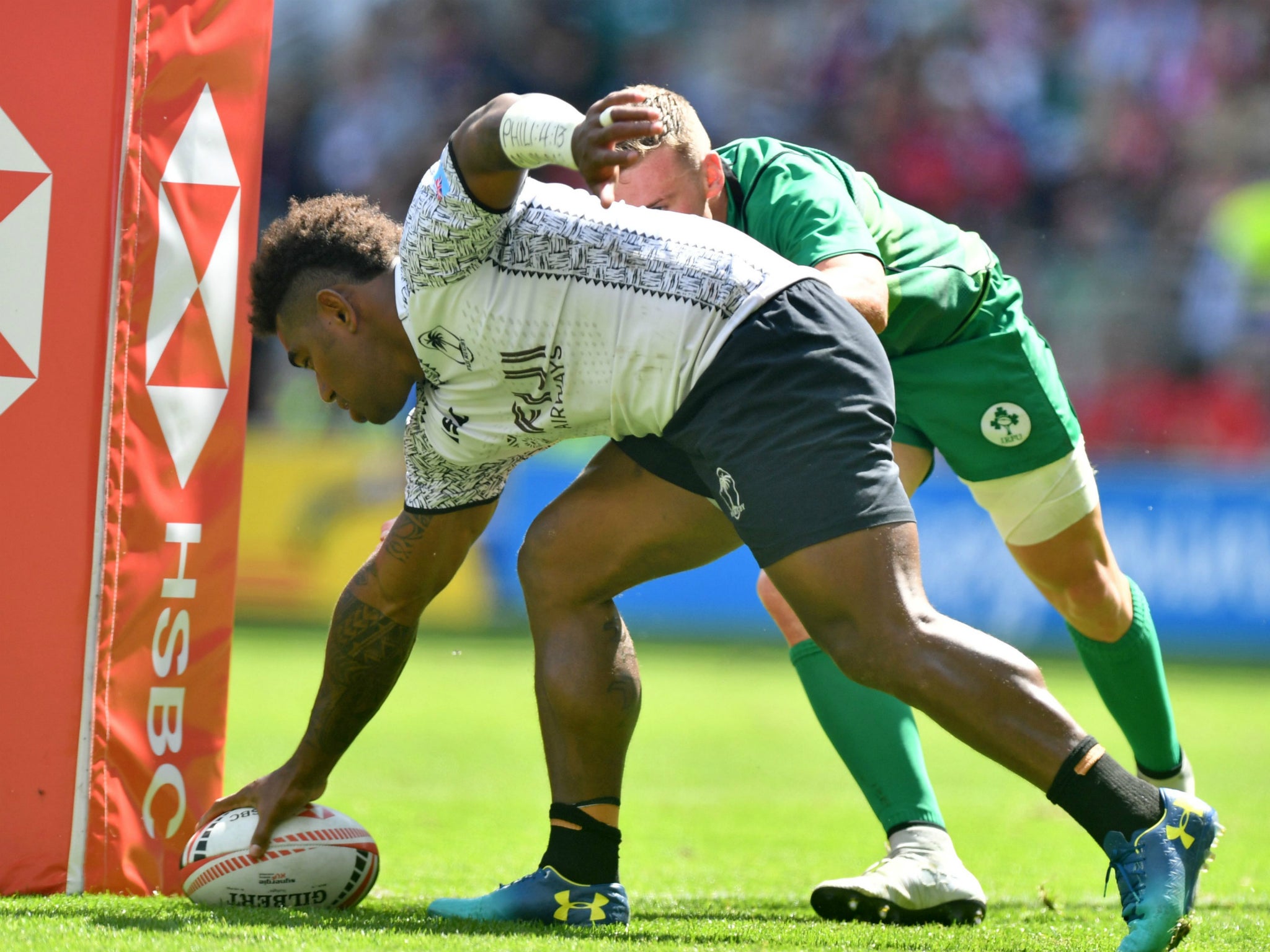 Josua Tuisova made a significant impact for Fiji with tries in the semi-final and final