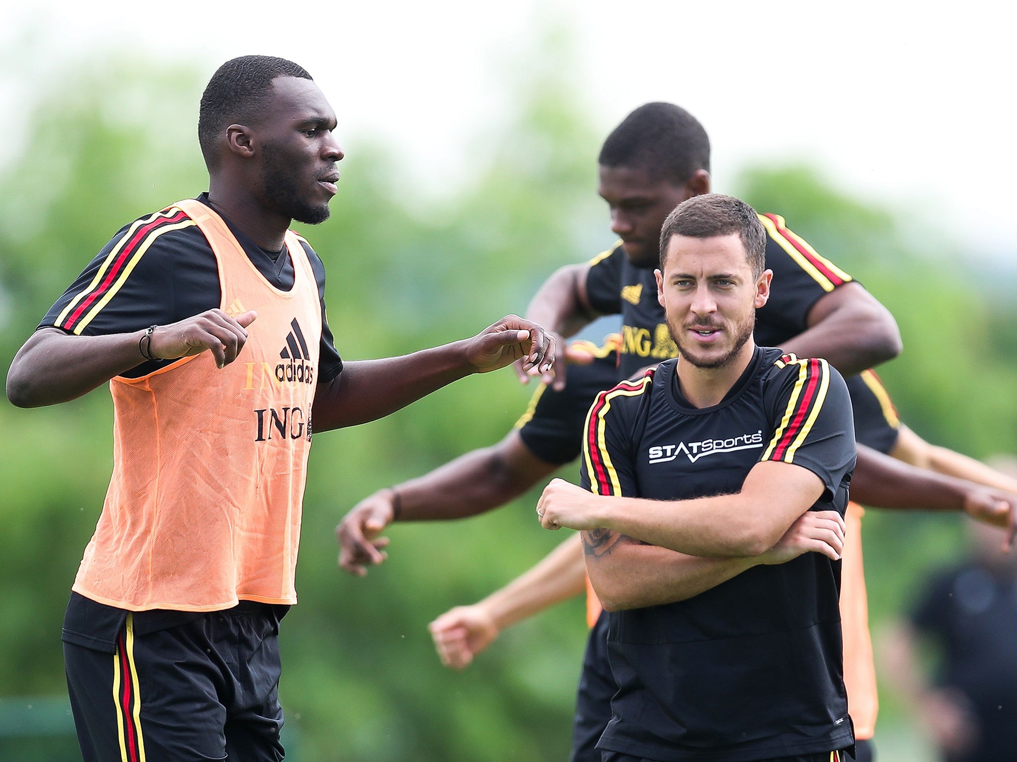 Christian Benteke has been left out of the Belgium squad