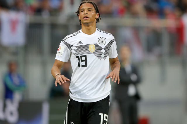 Leroy Sane has missed out on selection for the World Cup