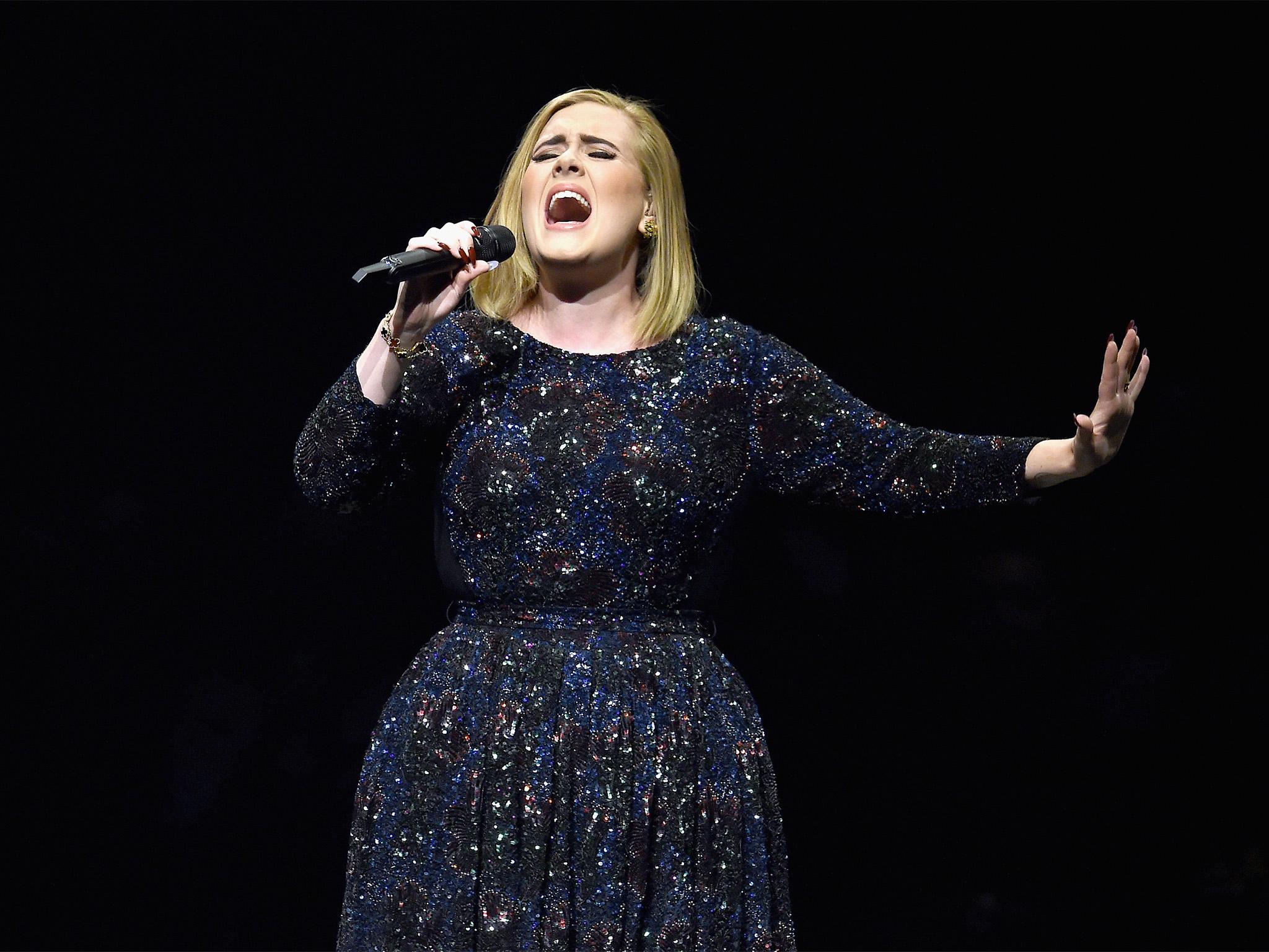 Adele reported that her voice pitch dropped dramatically after giving birth to her son in 2012